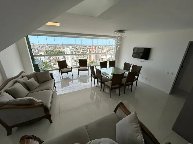 Apartamento cobertura com 4 quartos sendo 3 suítes a 5 min da Pelinca