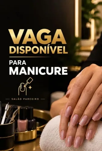Vaga para manicure