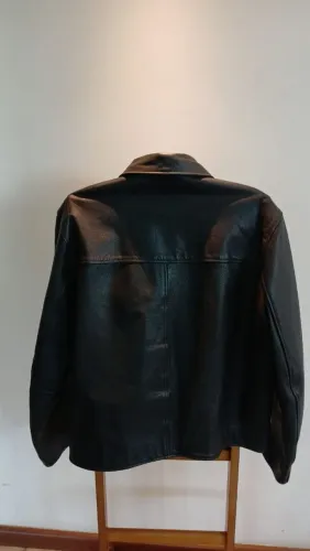 Jaqueta de couro masculino