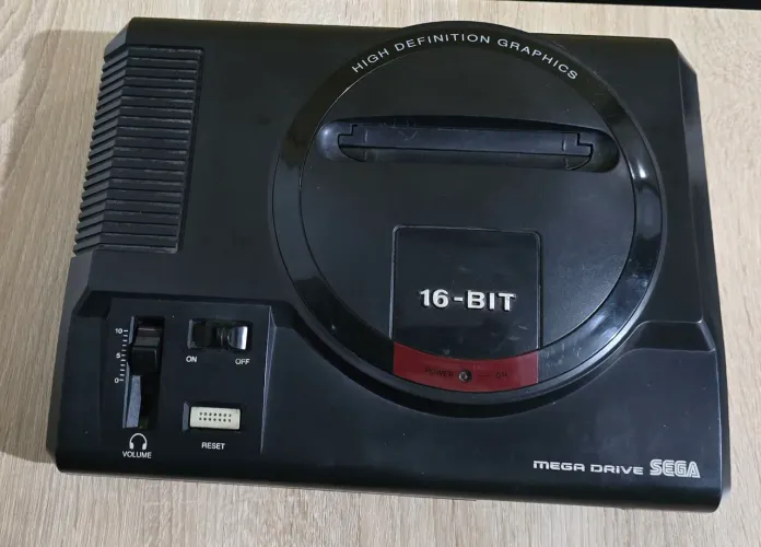 Mega drive 1 tec toy original modelo anos 1990
