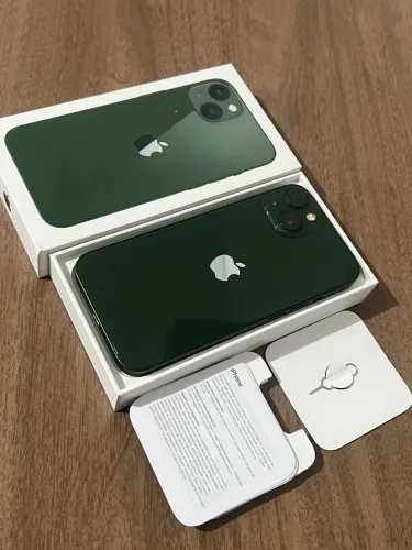 iPhone 13 128GB Verde - Todo Original | Excelente Estado ACEITO TROCA
