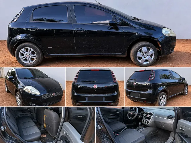 Fiat Punto 2008 para Retirada de Peças - Faróis, Rodas, Portas, Bancos, Painel e Câmbio