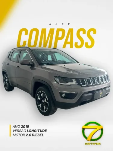 Jeep Compass Longitude 2.0 4X4 Dies. 16V Aut. 2019