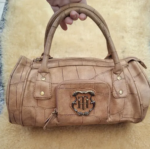 bolsa de couro tommy hilfiger.  vintage