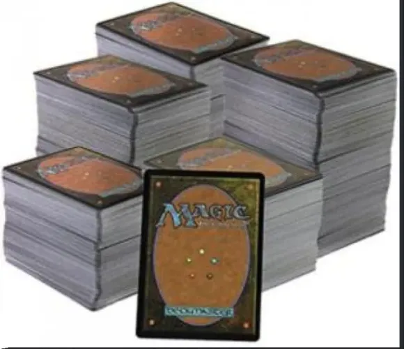Lote De 500 Cards De Magic Com 10 Raras MTG