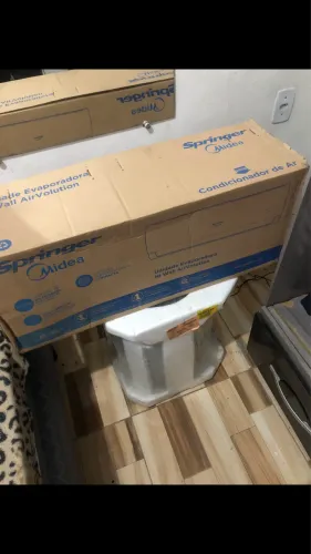 Ar Condicionado split midea 12.000 btus frio 220v