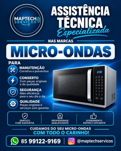 CONSERTO DE MICROONDAS