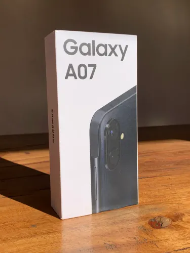 Samsung Galaxy A07 Preto 128GB / Lacrado