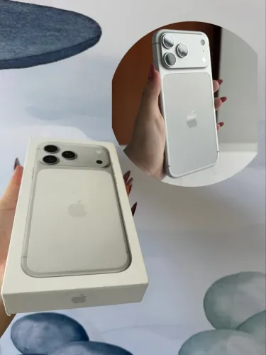 IPhone 17 Pro Max 256gb Branco NOVO NA CAIXA