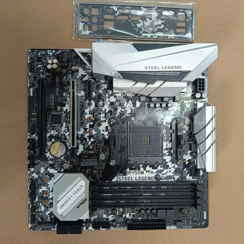 PLACA MAE ASROCK B450M STEEL LEGEND