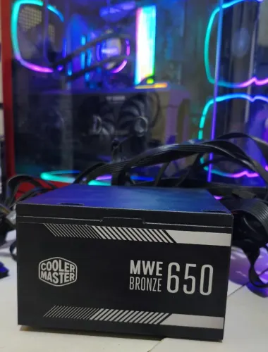 Fonte 80 Plus Cooler Master MWE 650W