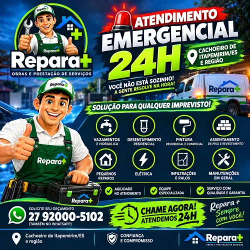 Problema Hidráulico? Chame quem Resolve!