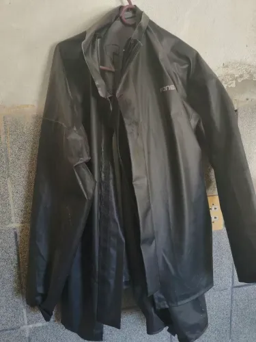 Capa de Chuva conjunto completo PVC com Gola Motoqueiro ou Ciclista