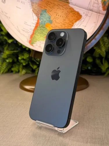 iPhone 15 Pro 128GB - Lindo demais, todo original - Até 18x