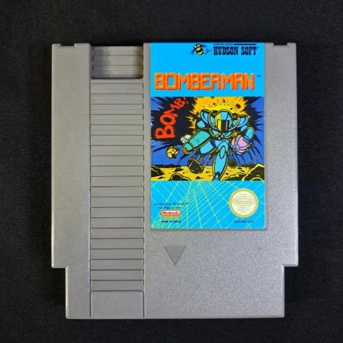 Bomberman Original NES Americano - Nintendinho 72 Pinos. Phantom System. Nintendo