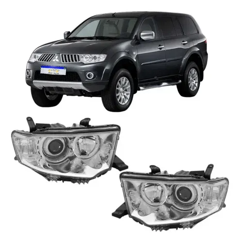 Farol Mitsubishi Pajero Dakar 2009 2010 2011 A 2017 Novo