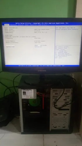 Vendo PC completo com I3 3240 8GB de RAM DDR3 memória da JUHOR. Leia a descrição