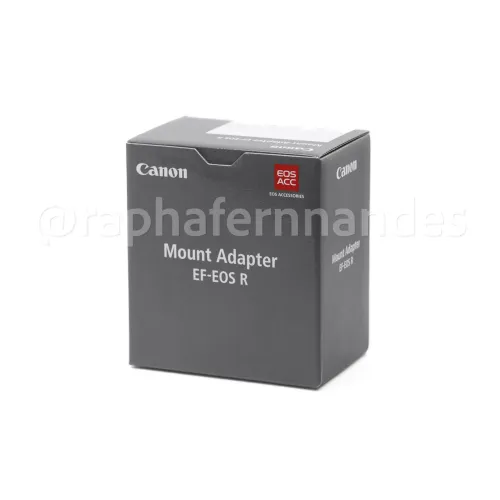 Adaptador Canon EF-EOS R (novo/lacrado)