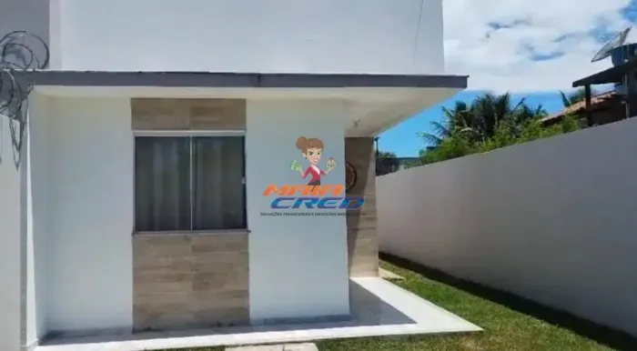 Casa mobiliada a 700 metros da praia de Coroa Vermelha - Porto Seguro - BA