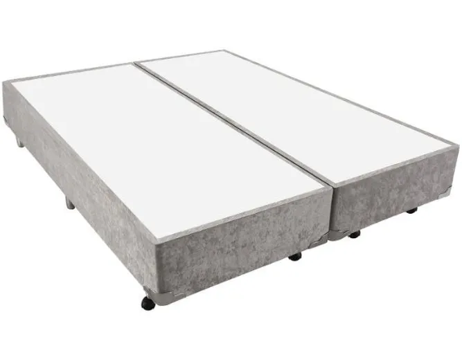 Cama box base bipartido direto de fábrica