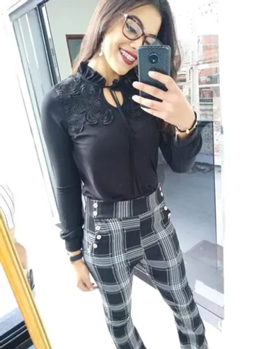 Calça Xadrez Sport Social M e G