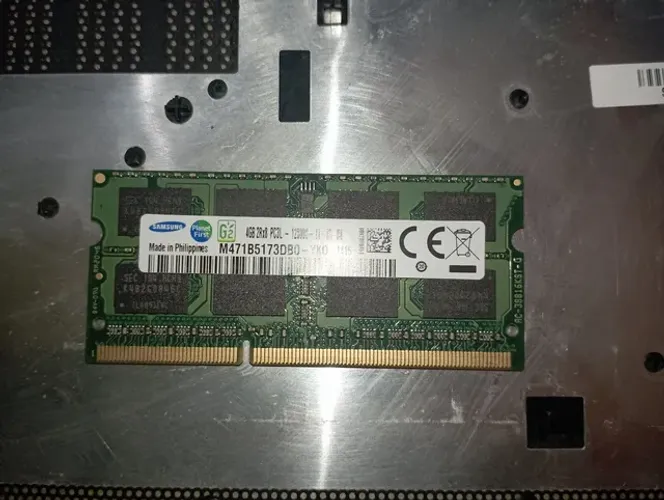 MEMÓRIA RAM DDR3L SAMSUNG 4GB ORIGINAL 800MHZ/1600MHZ  P/  NOTEBOOK