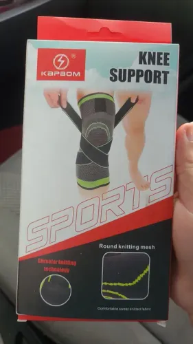 Joelheira ajustável top reforçada 