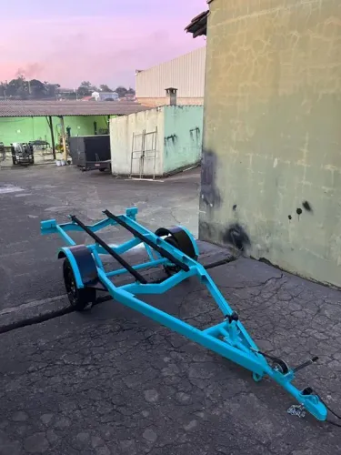 carreta para jet ski premium completa com guincho manual