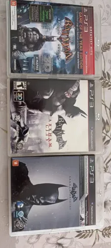 Trilogia Batman PS3 (3 jogos)