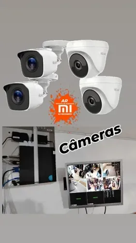Instalação e manutenção de câmeras 
