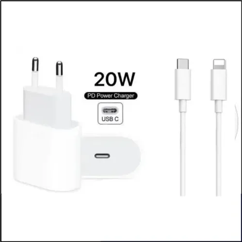 Fonte Carregador Tomada Tipo C 20w Para iPhone X 11 12 13 14 Usbc