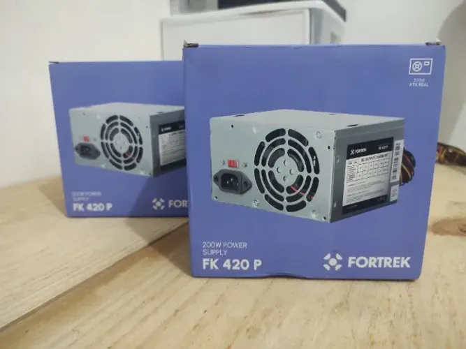 Fonte de Alimentação 200w Power Supply FK 420 P NOVO LACRADO FRETE GRÁTIS PARA MACEIÓ