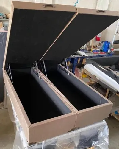 Cama Box Baú Queen Size 