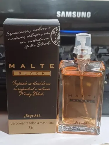 Colônia Masculina Jequiti Malte Black 25ml nova por R$ 23,00 cada