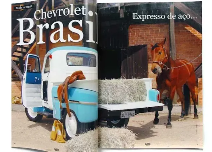 Kit 2 revistas - Chevrolet Brasil 3100 e Amazona - Classic Show