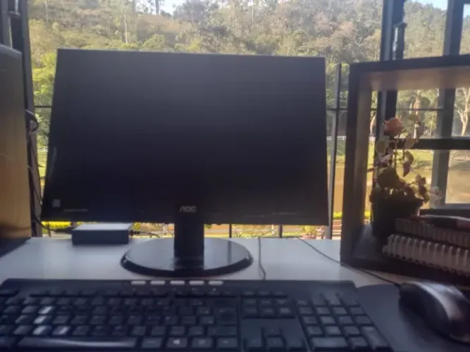 Monitor, Marca: AOC - Modelo: E2050Swn, 50-60Hz, Entrada VGA, Monitor LCD