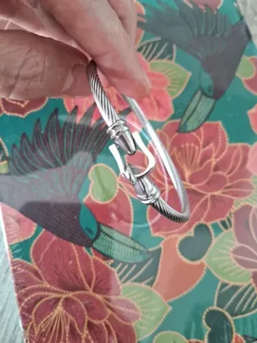 Pulseira em aço masculina e feminina