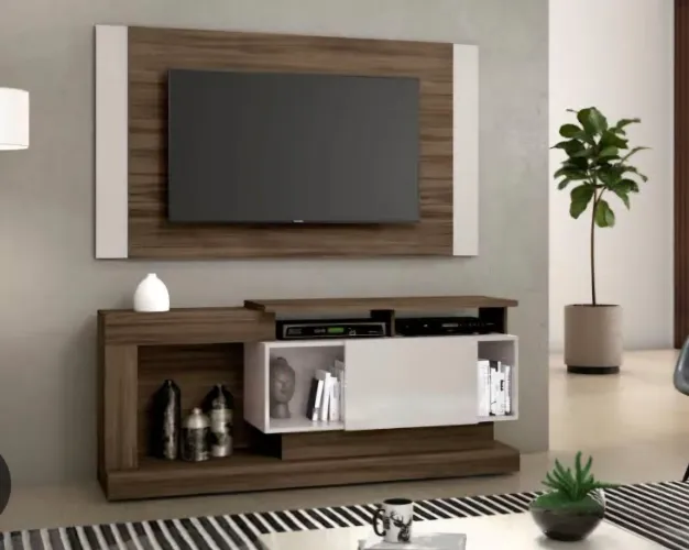 Rack com painel para 55polegadas