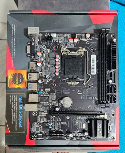 Placa Mae LGA 1150 Afox B85 Suporte i3 i5 i7  Xeon