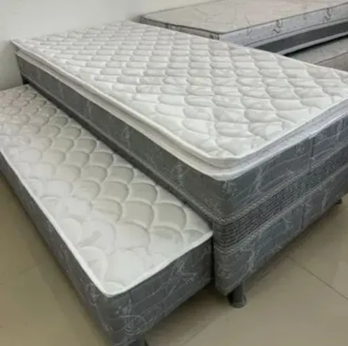 Bibox solteiro bom sono 10cm de espuma com pilow top