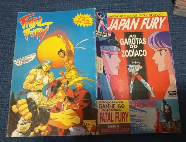 Revista Japan Fury Nº 2 Cavaleiros Do Zodíaco