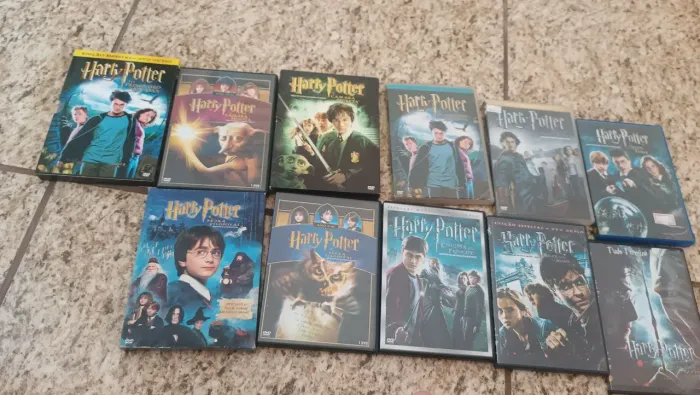 Coleção de DVDs Harry Potter - Completa