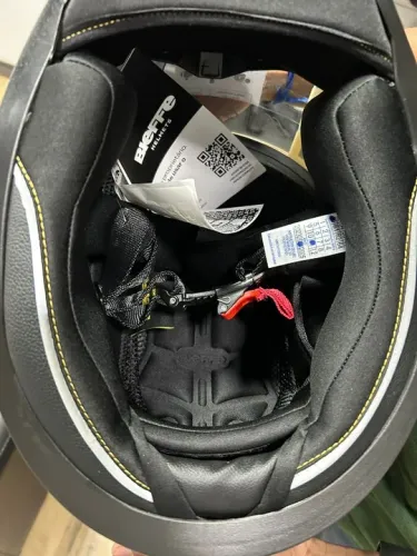 CAPACETE BIEFFE B-12 PRETO/PINK 60 R$560,00