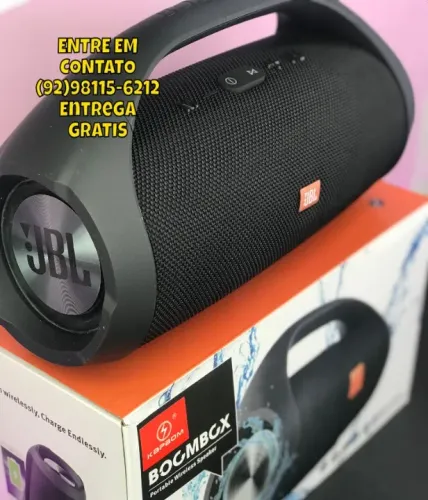 Boombox Jbl 35Cm Grande-Entregas 9h as 22h
