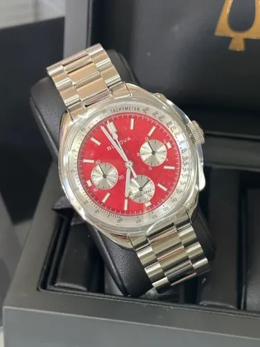 Relógio Bulova Lunar Pilot blood novo