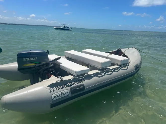 Barco bote inflável Zefir Classic 404 - baixou de preço 