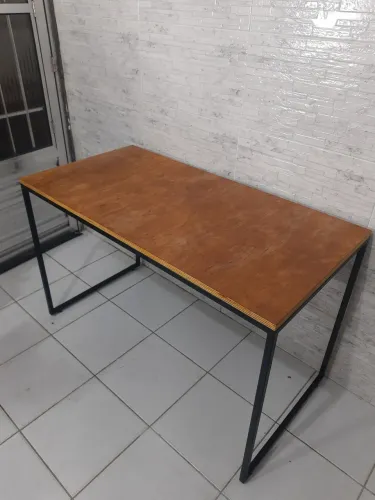 Escrivaninha estilo industrial nova! Mesa computador home office, sob encomenda!
