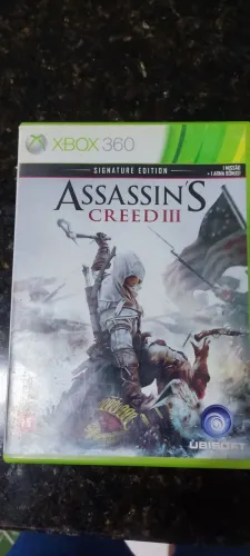 Assassin's Creed 3 original Xbox 360- cd duplo