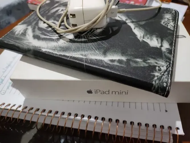 Ipad mini 128Gb + carregador + capinha