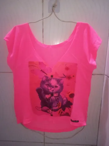 T-shirt Rosa pink Feminino M